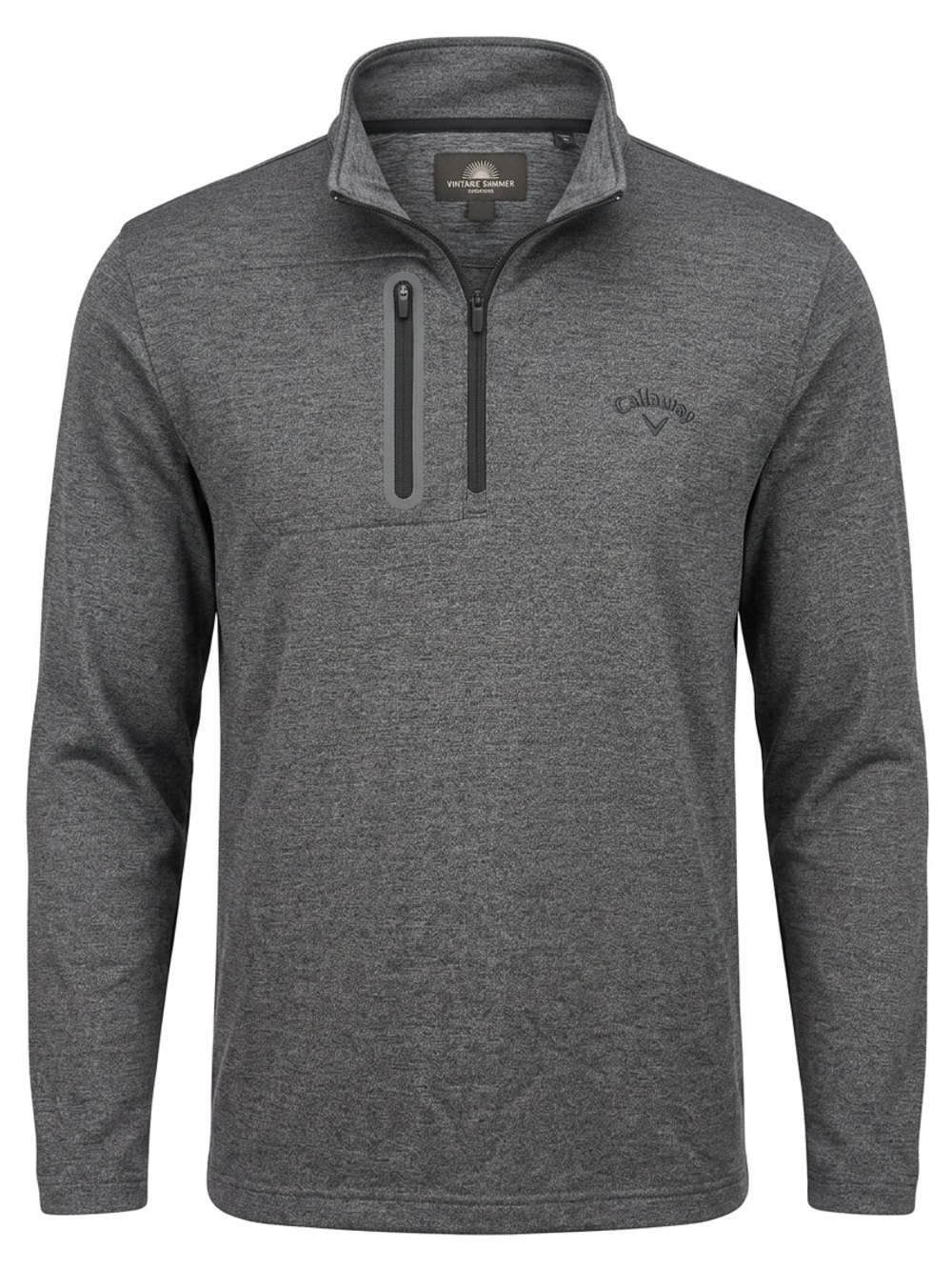 Callaway Men's Dark Gray Quarter-Zip Performance Pullover NWOT